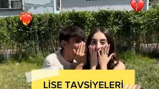 ✨ LİSE TAVSİYELERİ ✨ [upl. by Ahsened]