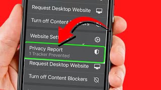 How to remove privacy report from safariHow to get rid privacy Report Safari homepage iPhone iOS 15 [upl. by Georg]