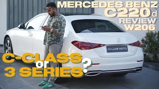 ശരിക്കൊന്ന് കണ്ടിട്ട് തീരുമാനിക്കാം  C class or 3 series  mercedesbenz cclass w206 3series [upl. by Lika727]