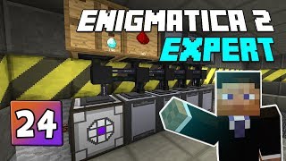 Enigmatica 2 Expert Mode  EP 24  Easy Inscriber automation amp ME Storage [upl. by Ezeerb]