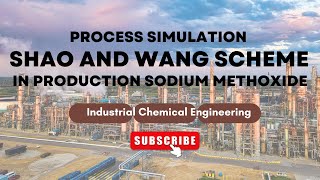 Process Simulation Hysys In Production Sodium Methoxide with Shao and Wang Scheme [upl. by Anett198]