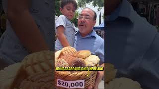 Panadero recibe recompensa millonaria gracias a su honestidad 😭 Su reacción vale oro [upl. by Aniretac]