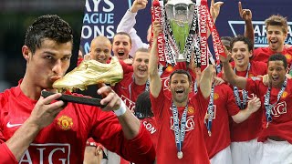 Manchester United Road to PL VICTORY 200708  Cinematic Highlights [upl. by Atsed]