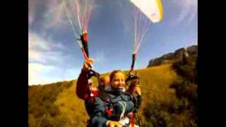 Vol en parapente  BlonayLes Pléiades  Suisse [upl. by Tinya]