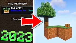 The BEST Skyblock Server For Minecraft 2023 [upl. by Deaner]