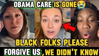 WHITE FOLKS Crying To BLACK FOLKS After Voting Against Obama Care amp It BACKFIRES africanamerican [upl. by Aicre]