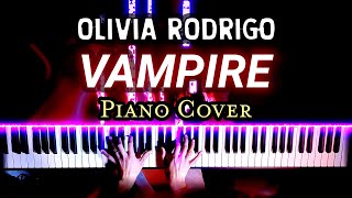 VAMPIRE Olivia Rodrigo  Piano Chill Cover with MIDI file [upl. by Leontine621]