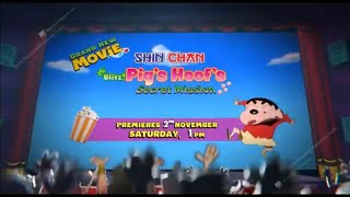 Brand New Movie  Shin chan blitz pigs hoofs secret mission on 2nd November Only on Sony YAY [upl. by Netsyrc]