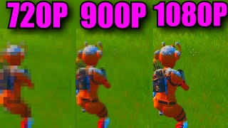 GTS 450 FORTNITE BENCHMARK 720P 900P 1080P [upl. by Nnylrebma]