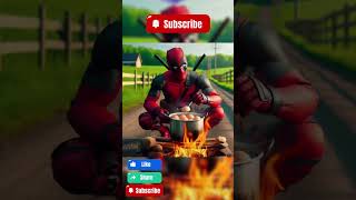 Marvels Ultimate Showdown Spiderman Deadpool And Venom Battle It Out shorts marvel spiderman [upl. by Lesh]