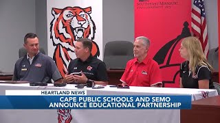 SEMO Cape Girardeau Public Schools announce educational partnership [upl. by Adyahs]