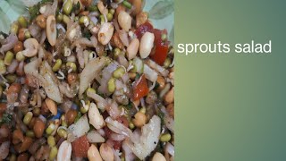 Healthy sprouts salad [upl. by Llenart703]