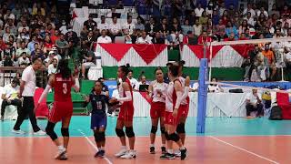 CAVA womens volleyball 2024 Nepal vs India 4K [upl. by Rednijar]