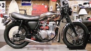 Classic Motorcycle Restoration  Honda CB 550 Four [upl. by Vincenty]