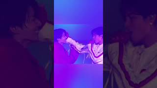 taekook moment on stage bts btsarmy taekook shorts kimtaehyung jungkook btsshorts [upl. by Adnorat]