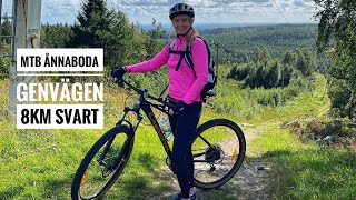 MTB Ånnaboda  Genvägen SVART 8KM [upl. by Amedeo]