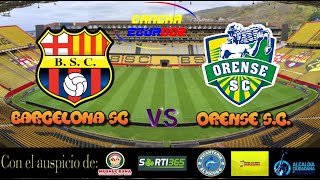 🛑 EN VIVO  PARTIDO BARCELONA SC VS ORENSE SC  FECHA 3  LIGAPRO  Formato AUDIO [upl. by Skrap974]