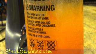 SodaStream How To Video Review make Orange Crush Soda Pop Taste Test Sample Follow Directions [upl. by Yrrad344]