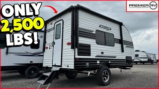 This Small Lightweight Bunkhouse is the PERFECT Couples Travel Trailer RV Sun Lite 16BH Review [upl. by Trefor]