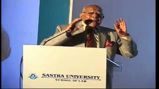 Ram Jethmalani Speech  Lawgical Connect [upl. by Yrral260]