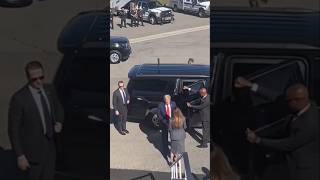 Cute moments of Trump amp Melania inbetween campaign [upl. by Omrelliug]