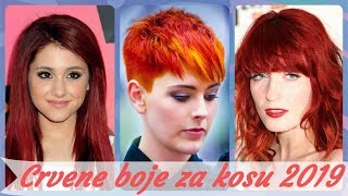 20 ideja za 💝 nijanse crvene boje za kosu 2019 [upl. by Malin]