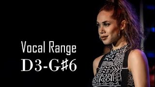 HD Jaclyn McSpadden Vocal Range D3  G♯6 [upl. by Peedsaj]