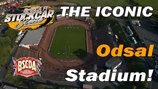 Brisca F1 Takes On The Iconic Odsal Stadium  BriscaF1StockcarScene [upl. by Surtemed]