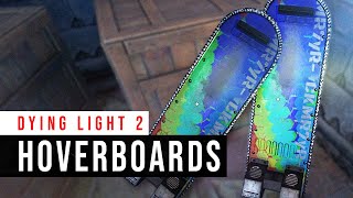 ➞ Secret Rideable Hoverboard  Tolga amp Fatin Alive  Dying Light 2 Easter Egg [upl. by Fahland]