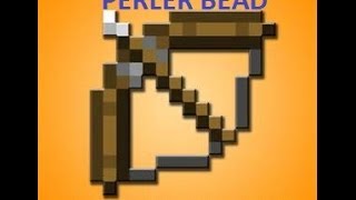 Perler bead minecraft bow [upl. by Nnylahs499]