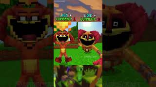 Poppy Playtime Chapter 3 Smiling Critters in MINECRAFT minecraft poppyplaytime [upl. by Akemor]