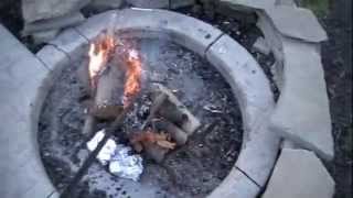 Smoking salmon hot peppers and fire potatoes [upl. by Reinal]