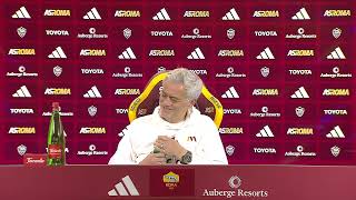 Roma Mourinho quotSono lesempio perfetto di professionalità Non ho mai detto che non era rigorequot [upl. by Nedaj199]