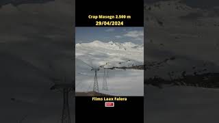 Flims Laax Falera ⏩ Timelapse 50 jours [upl. by Sumerlin]