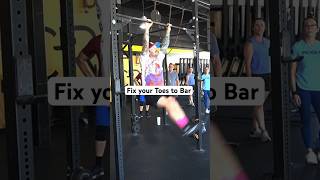 Fix your toestobar with 4 simple drills crossfit [upl. by Ardme]