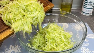 Crispy Zucchini Fritters Recipe  Quick amp Easy [upl. by Nywra680]