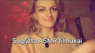 Sugrįžtu su naujais ASMR filmukais ☕️⚘️ [upl. by Jehial]