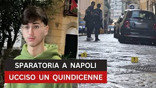 Emanuele Tufano morto a Napoli ucciso a 15 anni nella sparatoria in corso Umberto [upl. by Mullane207]