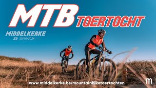 Mountainbike Toertocht Middelkerke 2024 [upl. by Rahel]