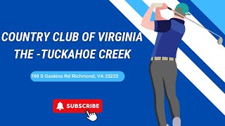 Starting Strong on Hole 1 – Tuckahoe Creek at Country Club of Virginia [upl. by Widera131]