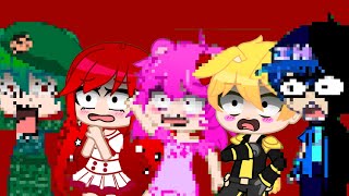 Pizza Tower Scream Meme  Reacts To GACHA HEAT 🥵💦 [upl. by Iramohs154]