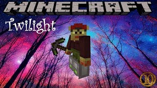 REDCAP HUNTER  MINECRAFT TWILIGHT  EPISODE 10 1710 MODDED SURVIVAL [upl. by Netsrijk]