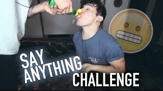 Say Anything Challenge [upl. by Meredithe]