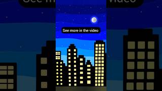 Digital painting of the city at night artist digitalpainting citypainting art shorts [upl. by Emylee773]