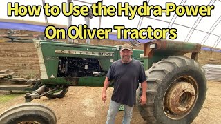 How to Properly Use the HydraPower OverUnder Shifter When Operating an Oliver Tractor [upl. by Sommer972]