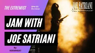 Jam with Joe Satriani quotThe Extremistquot Tempo BPM 95  Eb minor  guitar backing track jamwith [upl. by Pernas]