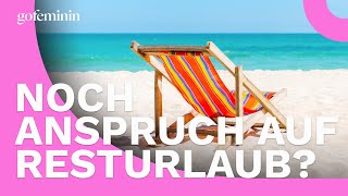 Urlaubsanspruch bei Kündigung Das solltest du beachten [upl. by Asir]