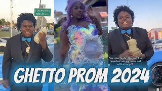 Ghetto Prom Rapper Gets 🔫 Sht Multiple Times After Flexing His Money [upl. by Amekahs]