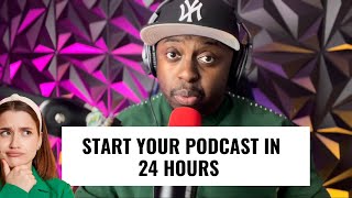 How to start a podcast for beginners Step 1 [upl. by Cassandry]