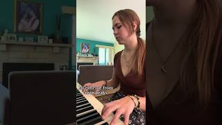 LOVE THEME FROM TWIN PEAKS ON PIANO pianocover pianomusic piano twinpeaks tiktok cover pretty [upl. by Analed836]